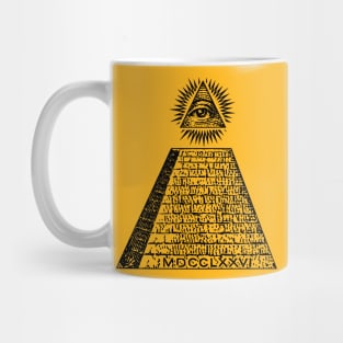 All-Seeing Illuminati Eye Symbol Mug